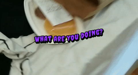 What are you doing?!
